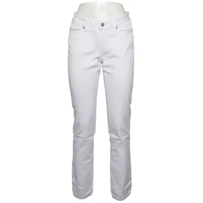 Jeans (Vit) från Repeat Bomull, Elastan, Polyester