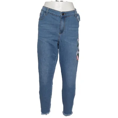 Jeans (Blue, Multicolored) from Janina Cotton, Elastane, Polyester