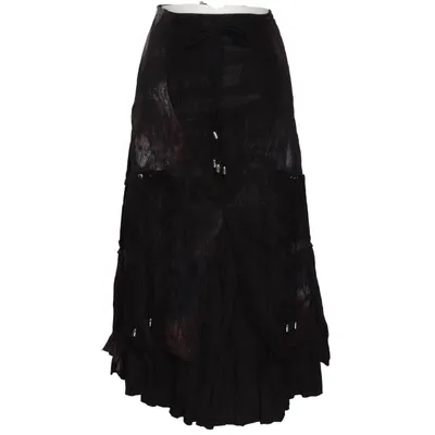Skirt (Black, Purple) from Franstyle Polyamide, Polyester