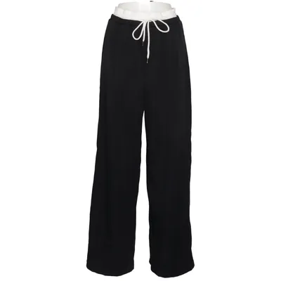 Palazzobyxor (Svart, Vit) från Musera Polyester