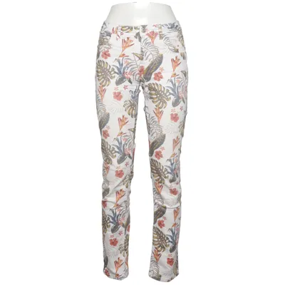 Jeans (White, Multicolored) from Blue Fire Co Cotton, Elastane, Polyester
