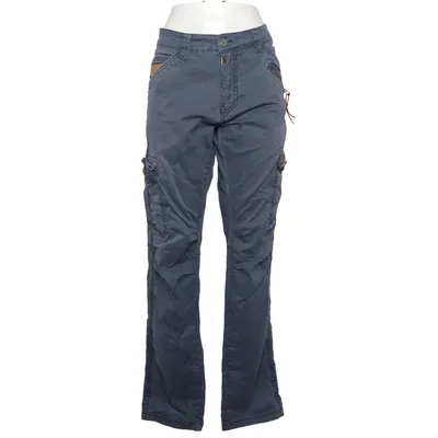Cargo broek (Blauw, Meerkleurig) van Timezone Katoen, Elastaan