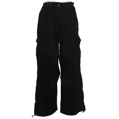 Cargobukser (Parachute Jeans) fra Bershka Denim Bomuld