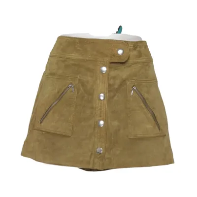 Läderkjol (Grön) från Vero Moda Skinn
