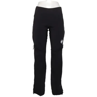 Outdoor pants (Black) from Mammut Elastane, Polyamide