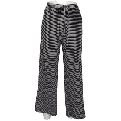 Pajama pants (Black, White) from Forever 21 Elastane, Polyester, Viscose
