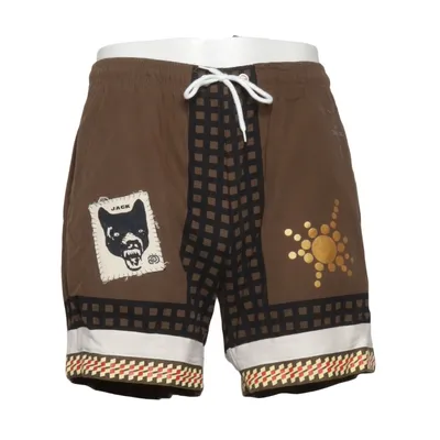 Badeshorts (Brun, Flerfarvet) fra Cactus Jack Polyester