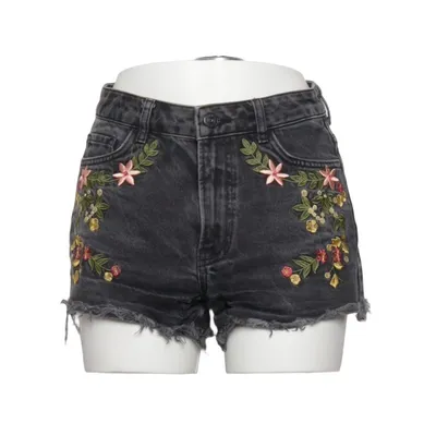 Denim shorts (Gray, Multicolored) from Mango Denim Cotton, Polyester