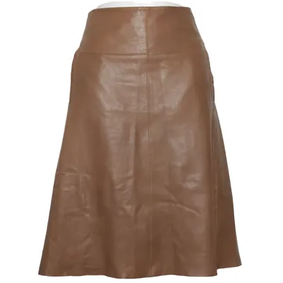 Läderkjol (Beige) från Marc O'Polo Skinn, Polyester