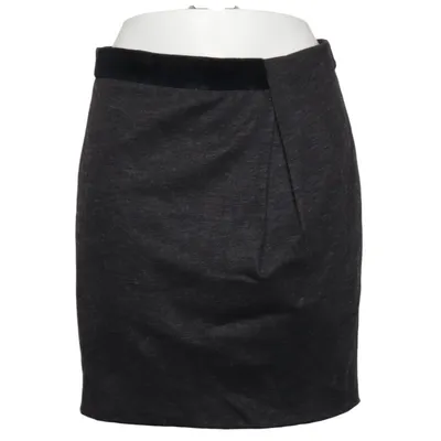 Jupe (Gris) de Pablo Gerard Darel Acétate, Coton, Élasthane, Polyamide, Polyester, Polyuréthane, Laine