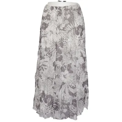 Jupe longue (Blanc, Multicolore) de Kingfield Polyester
