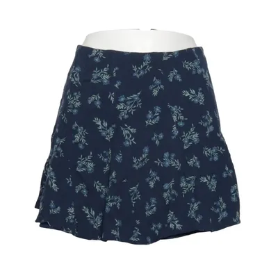 Skirt (Blue, Multicolored) from American Eagle Polyester, Viscose