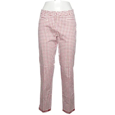Pantalon (Rouge, Blanc) de Cambio