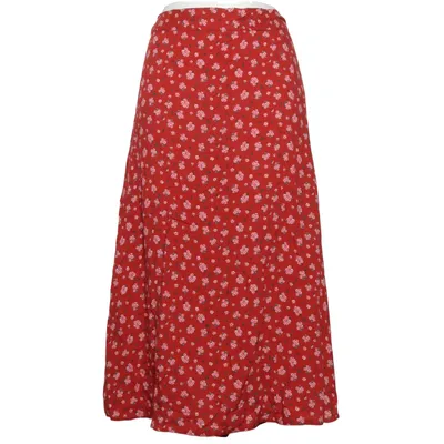 Maxi skirt (Red, White) from Monki Viscose