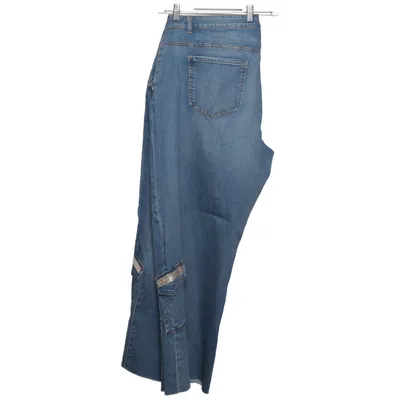 Jeans (Blå) fra Fiorella Rubino Bomuld, Elastan, Polyester, Viscose
