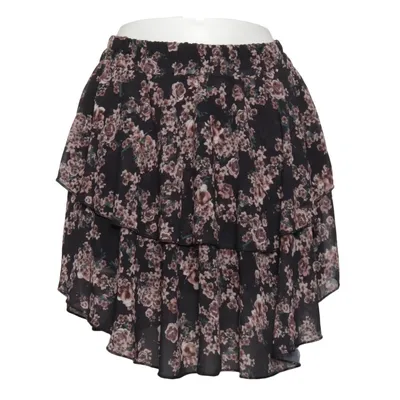 Jupe (Noir, Rose) de Fresh Lemons Élasthane, Polyester, Viscose
