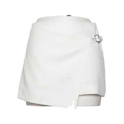 Skort (Wit) van TW Elastaan, Polyester, Viscose
