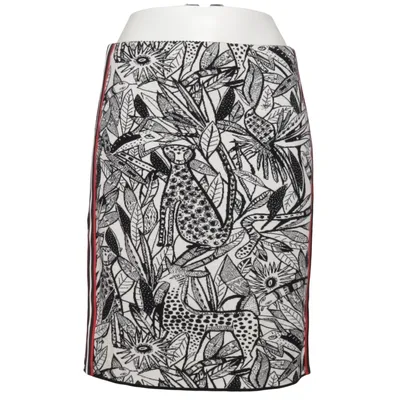 Skirt (Black, White, Red) from Marc Cain Modal, Polyester