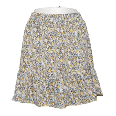 Skirt (Blue, Yellow, White) from Menglu Cotton, Polyester
