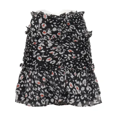 Jupe (Noir, Blanc, Rouge) de The East Order Polyester
