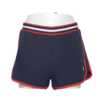Short de sport (Bleu, Rouge, Blanc) de K-Swiss Élasthane, Polyester