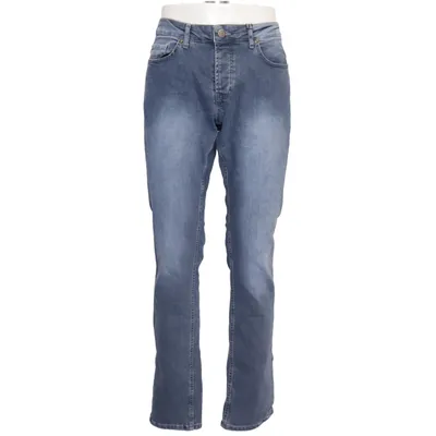 Spijkerbroek (Blauw) van Def Katoen, Elastaan