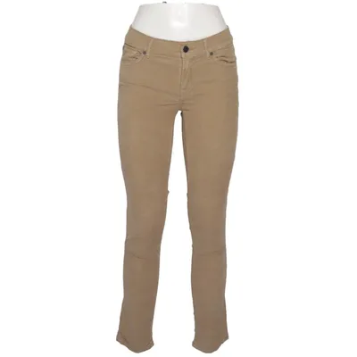 Manchesterbyxor (Beige) från 7 for All Mankind Bomull, Elastan
