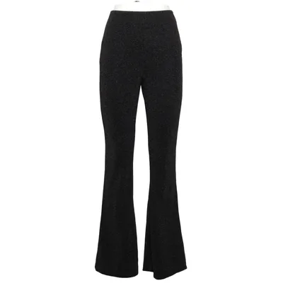Pants (Black) from H&M Elastane, Metallic fiber, Polyester