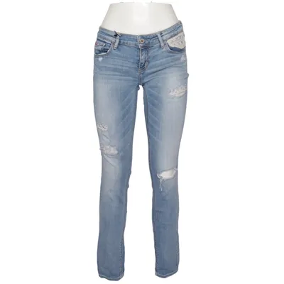 Jeans (Blå) från Hollister Bomull, Elastan