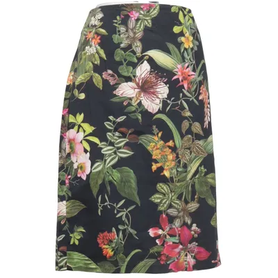 Skirt (Black, Multicolored) from Atelier Gardeur Cotton, Elastane