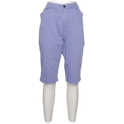Driekwart broek (Blauw) van Mart Visser Katoen, Elastaan