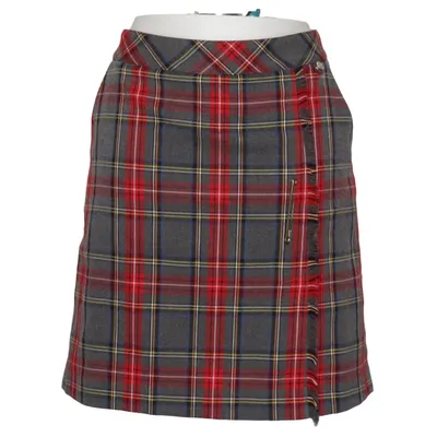 Skirt (Gray, Red, Multicolored) from Golfino Elastane, Polyester, Viscose