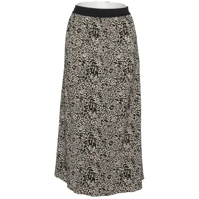 Maxi skirt (Black, White) from Mamalicious Polyester