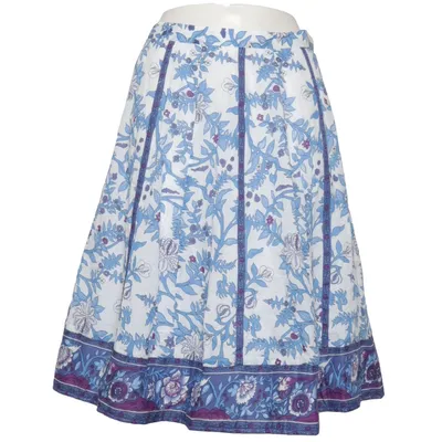 Jupe (Blanc, Bleu, Violet) de Antik Batik Coton