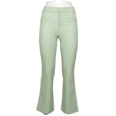 Hose (Grün, Gelb, Blau) von Zara Elasthan, Polyester