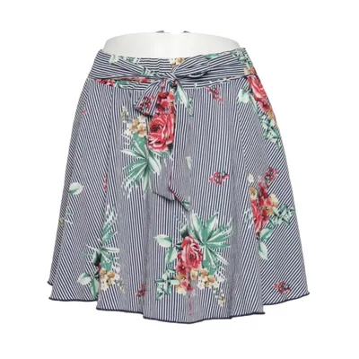 Kjol (Blå, Vit, Flerfärgad) från Hello Miss Elastan, Polyester
