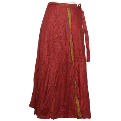 Wrap skirt (Red, Yellow, Multicolored) from Aller Simplement Cotton
