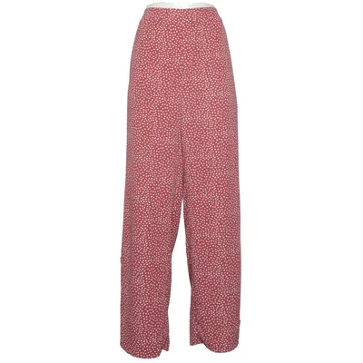 Palazzo broek (Rood, Wit) van Lucy Paris Polyester