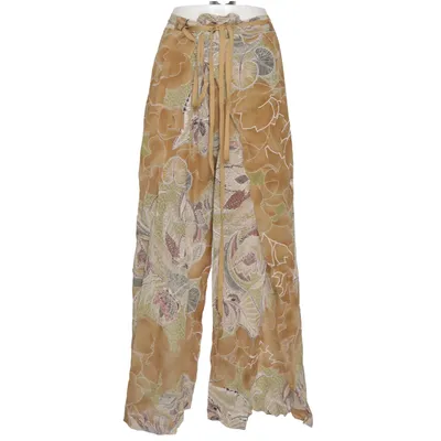 Omlottbyxor (Beige, Flerfärgad) från René Lezard Polyester, Silke