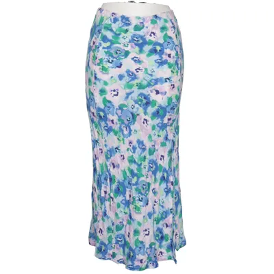 Maxi skirt (Blue, White, Green) from Page One Viscose