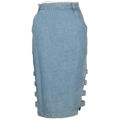 Denim skirt (Blue) from DeVille Cotton