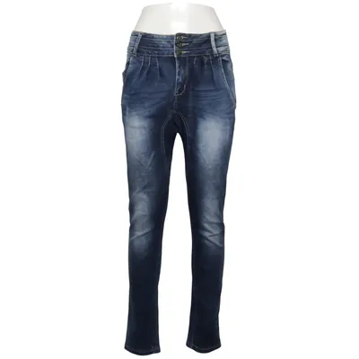 Spijkerbroek (Blauw) van Simply Chic Katoen, Elastaan