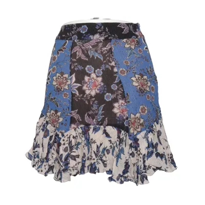 Rock (Blau, Mehrfarbig) von Zara Woman