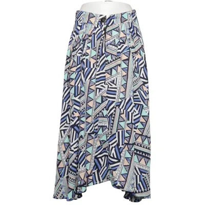 Jupe (Bleu, Multicolore) de Wenxi