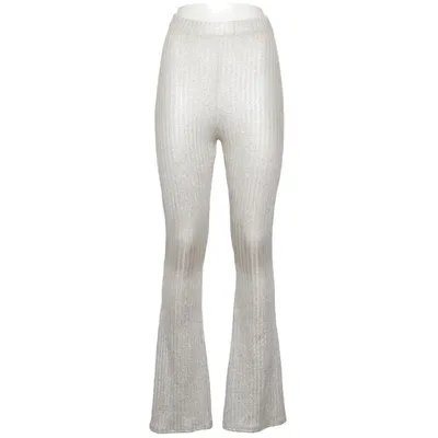 Palazzobyxor (Silverfärgad) från Fashionkilla Elastan, Polyester