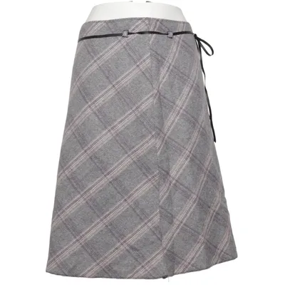 Jupe (Gris) de Xanaka Acrylique, Polyester, Laine