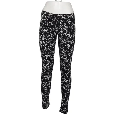 Träningstights (Svart, Vit) från Mila Elastan, Viskos