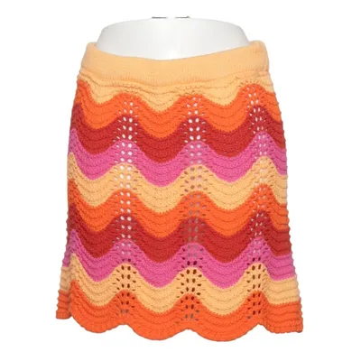 Kjol (Orange, Röd, Rosa) från Mango Bomull, Polyester