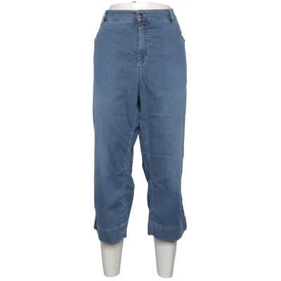 Spijkerbroek (Blauw) van Ascari Katoen, Elastaan, Leer, Lyocell