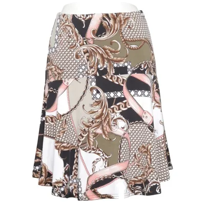 Skirt (Black, Beige, Multicolored) from Esperance Elastane, Polyester